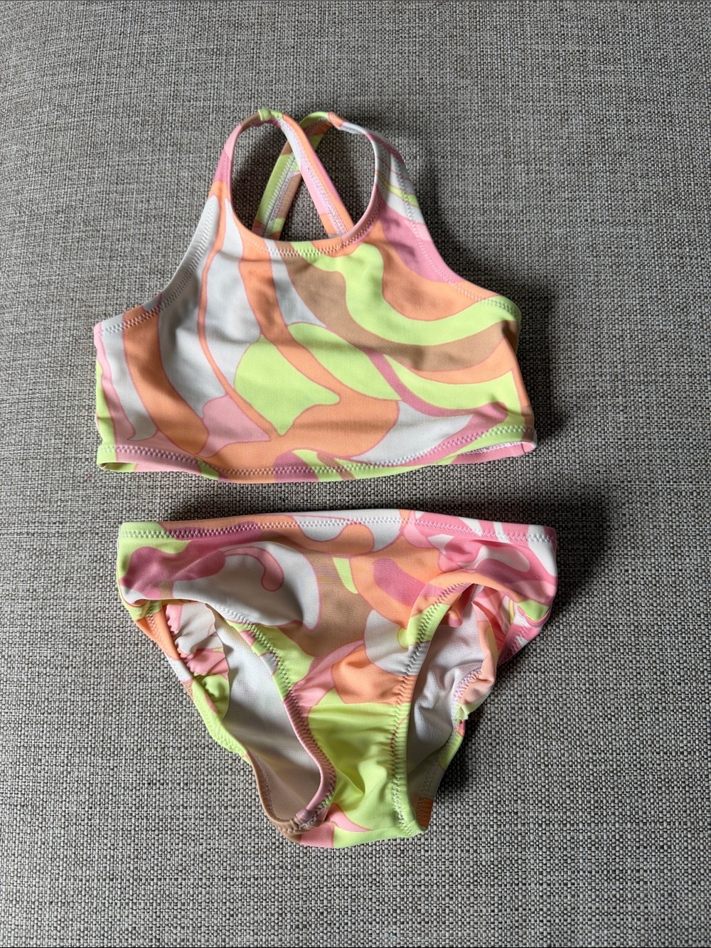 GAP Girls' two piece bathing suit.